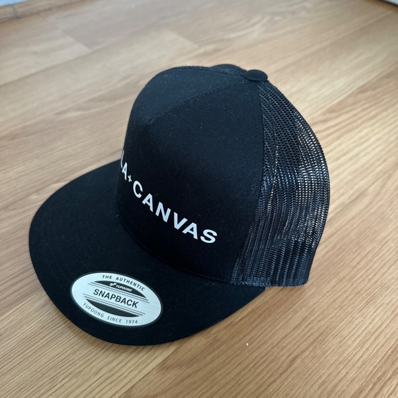 Bella + Canvas, Baseball Cap, Black, One Size - Picture 3 of 7